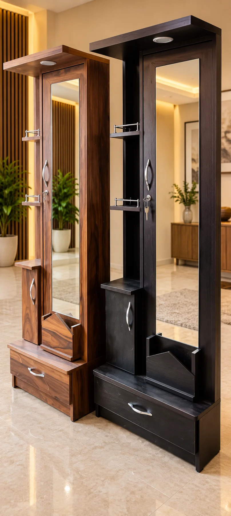 Mirrored Dressing Unit